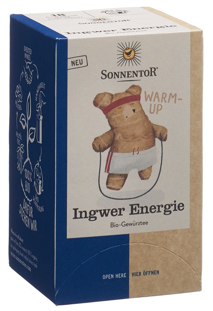 SONNENTOR Ingwer Energie Tee