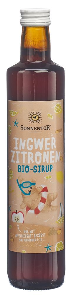 SONNENTOR Ingwer-Zitronen Sirup