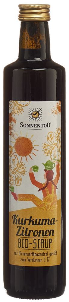 SONNENTOR Kurkuma-Zitronen Sirup