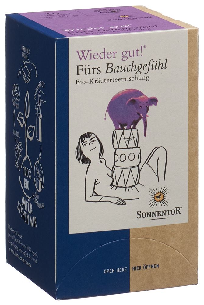 SONNENTOR thé confort intestinal