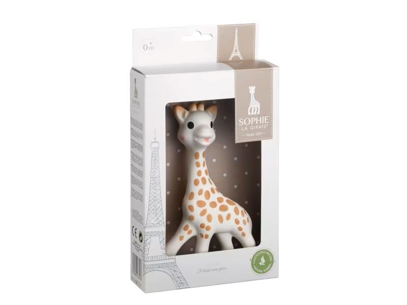 SOPHIE LA GIRAFE dans sa boîte cadeau, image principale