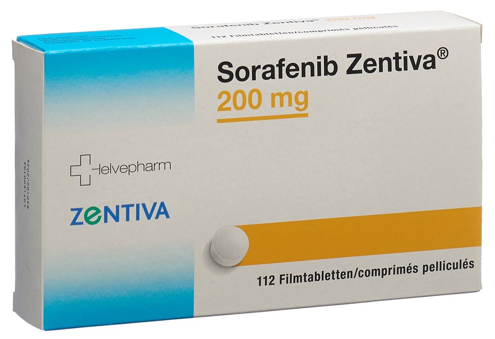 SORAFENIB Zentiva 200 mg, image principale