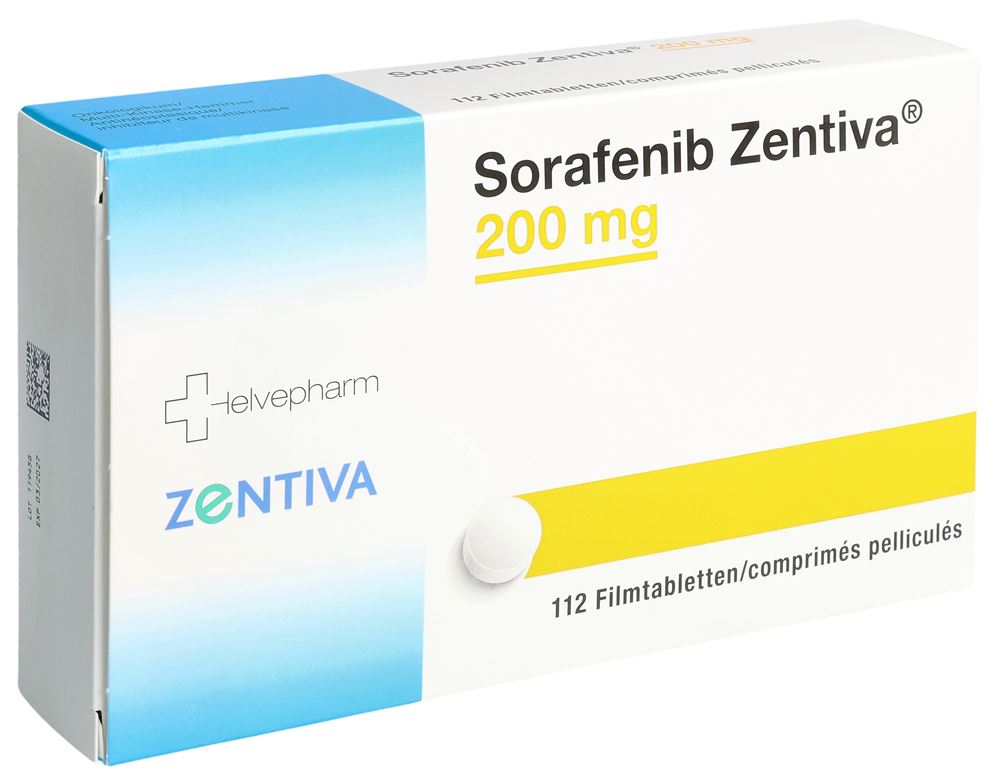 SORAFENIB Zentiva 200 mg, image principale