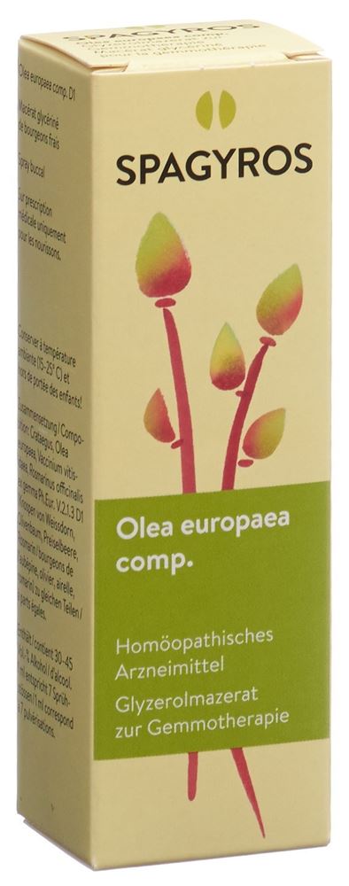 Spagyros olea europaea 1 D, image principale