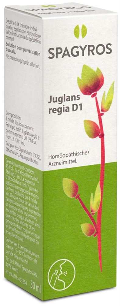 Spagyros juglans regia 1 D, image principale
