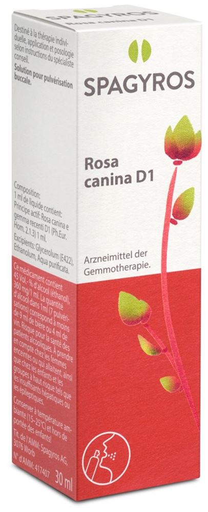 Spagyros Rosa canina 1 D, Hauptbild