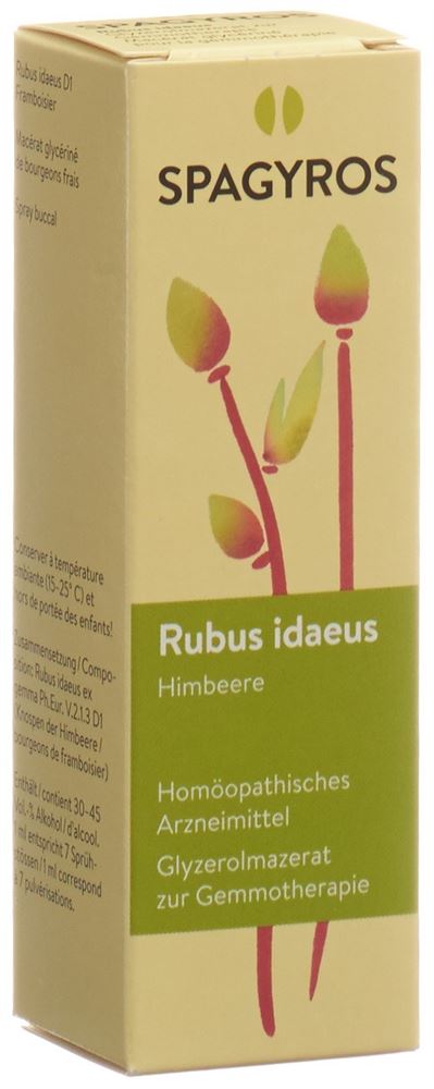 Spagyros rubus idaeus 1 D, image principale