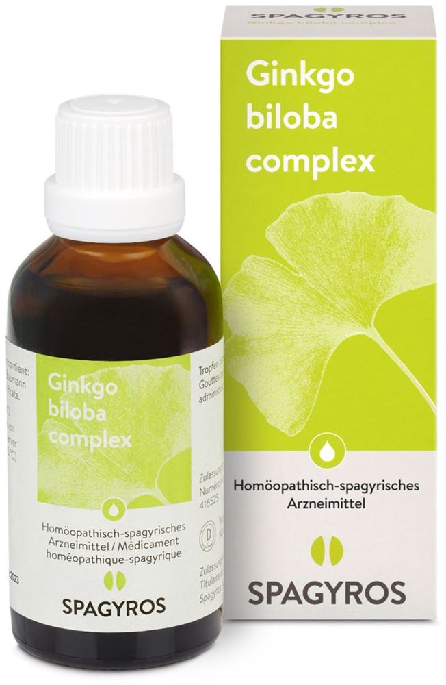 Spagyros Ginkgo biloba complex, Bild 2 von 3