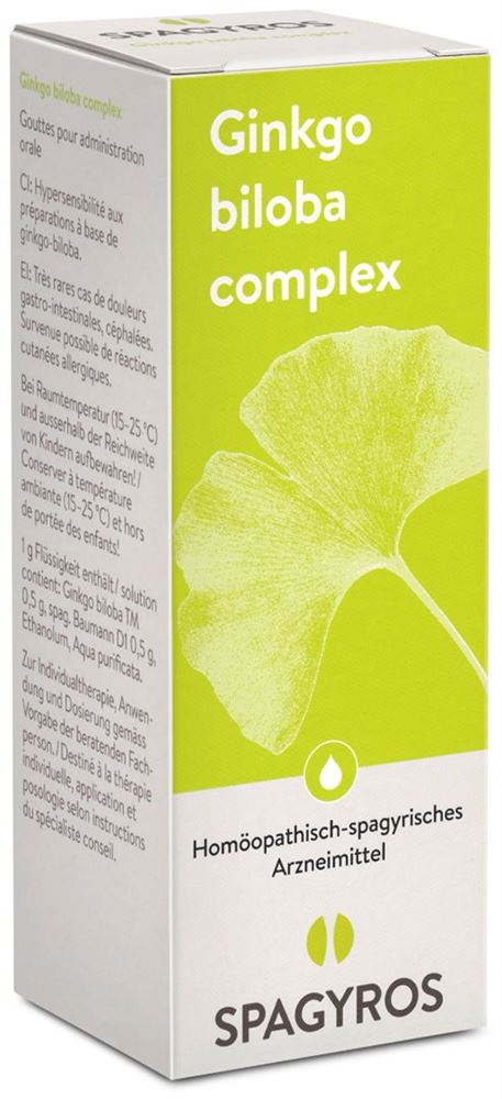 Spagyros Ginkgo biloba complex