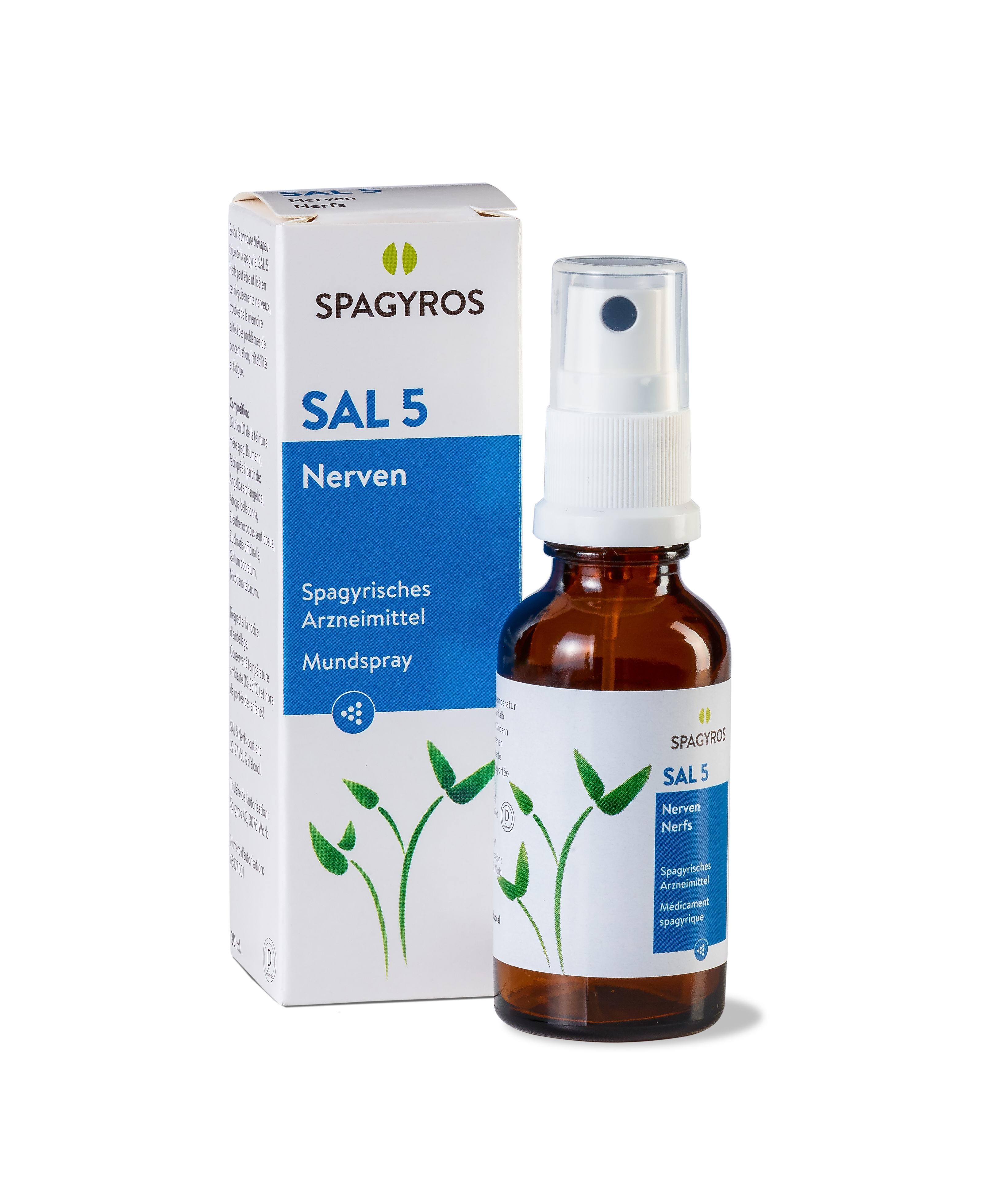 Spagyros SAL 5 nerfs spray buccal