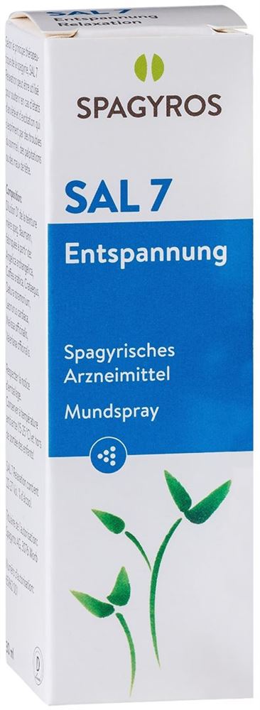 Spagyros SAL 7 relaxation spray buccal, image principale