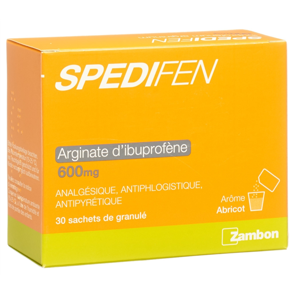 SPEDIFEN gran 600 mg sach 30 pce, image 2 sur 2