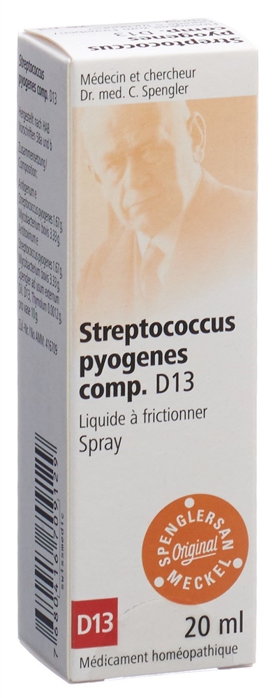 Spenglersan Streptococcus pyogenes comp. 13 D, Bild 2 von 2