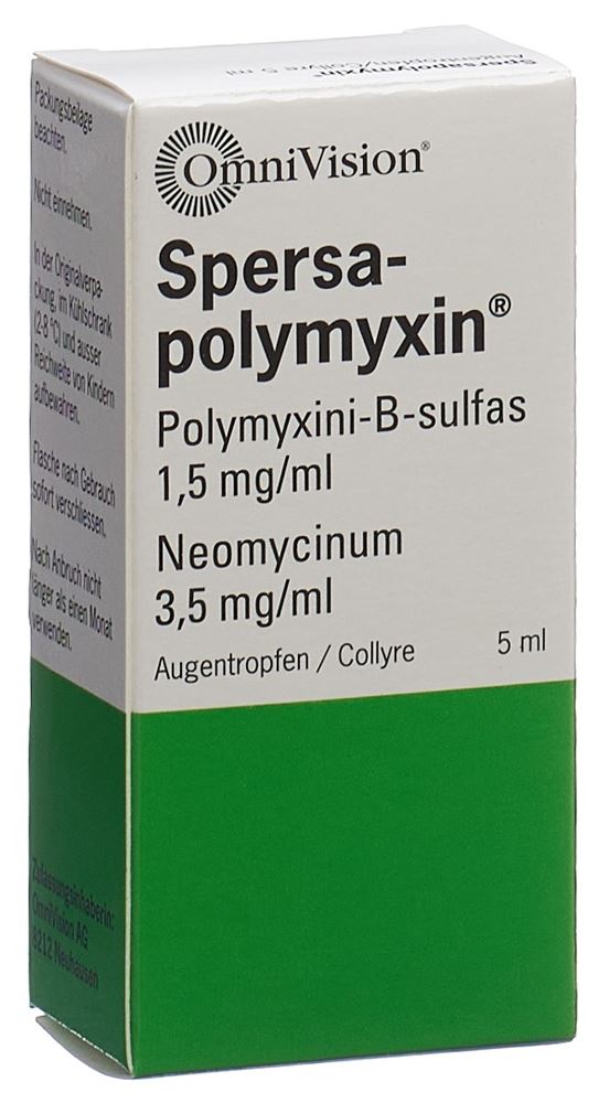 SPERSAPOLYMYXIN Gtt Opht Fl 5 ml
