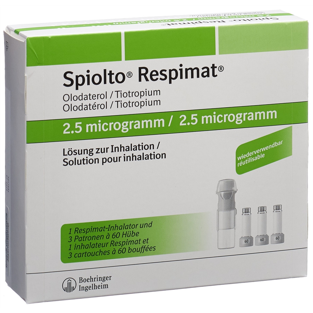 SPIOLTO Respimat 2.5 mcg/Hub, image principale