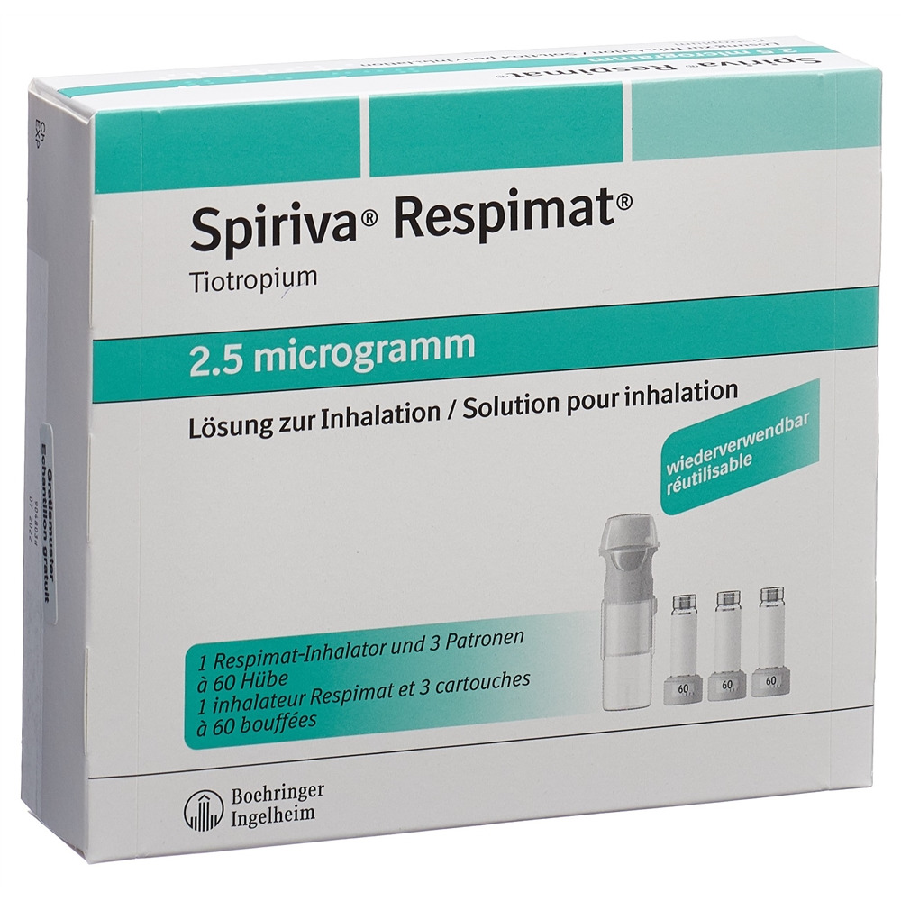 SPIRIVA Respimat 2.5 mcg/Hub, image principale