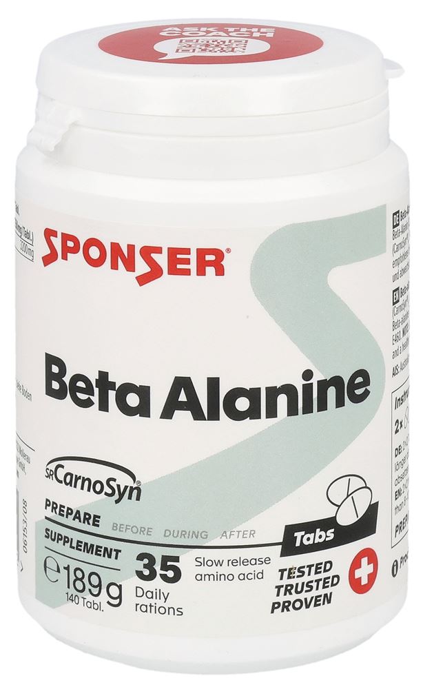 SPONSER Beta Alanine, Hauptbild