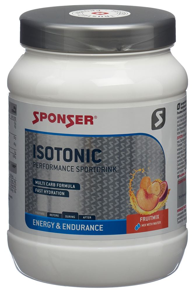 SPONSER Isotonic, image principale