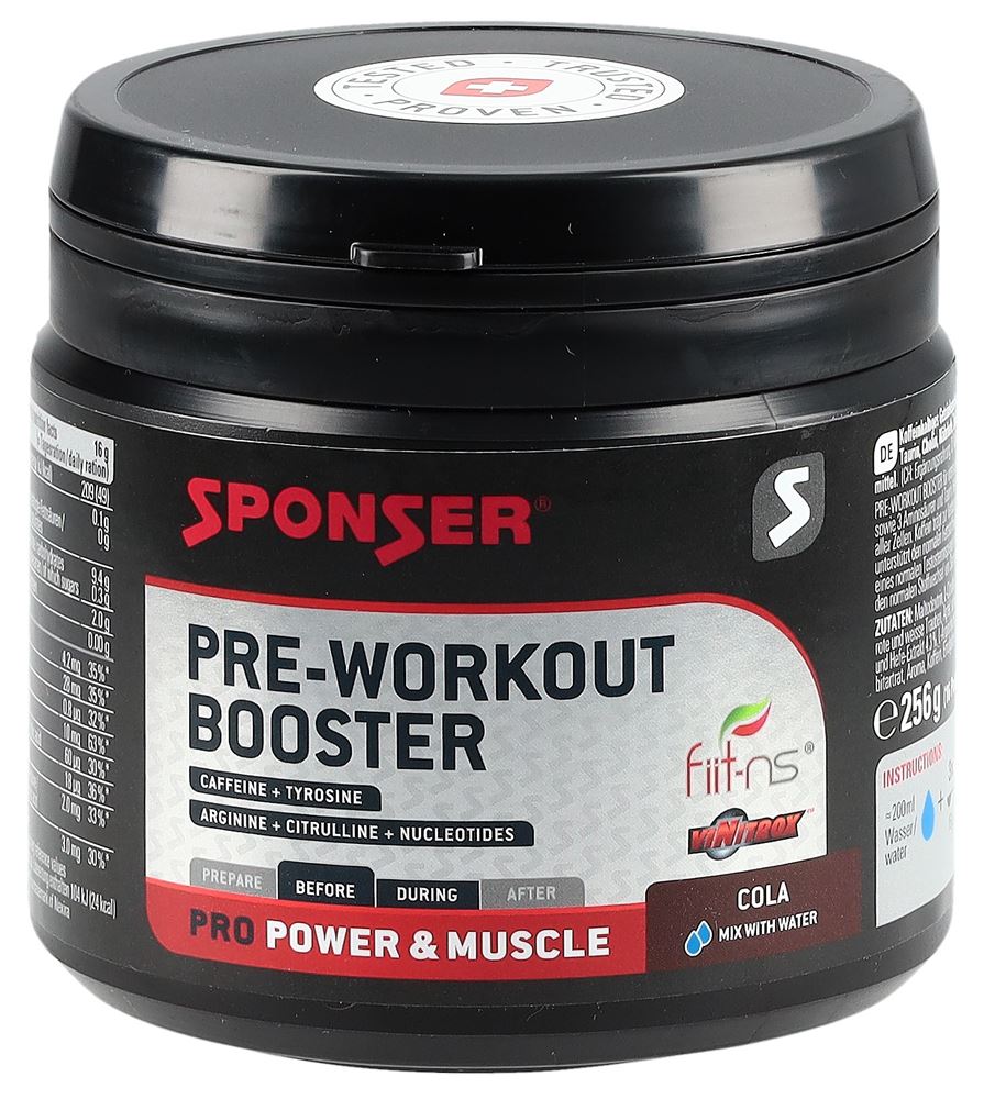 SPONSER Pre-Workout Booster, Hauptbild