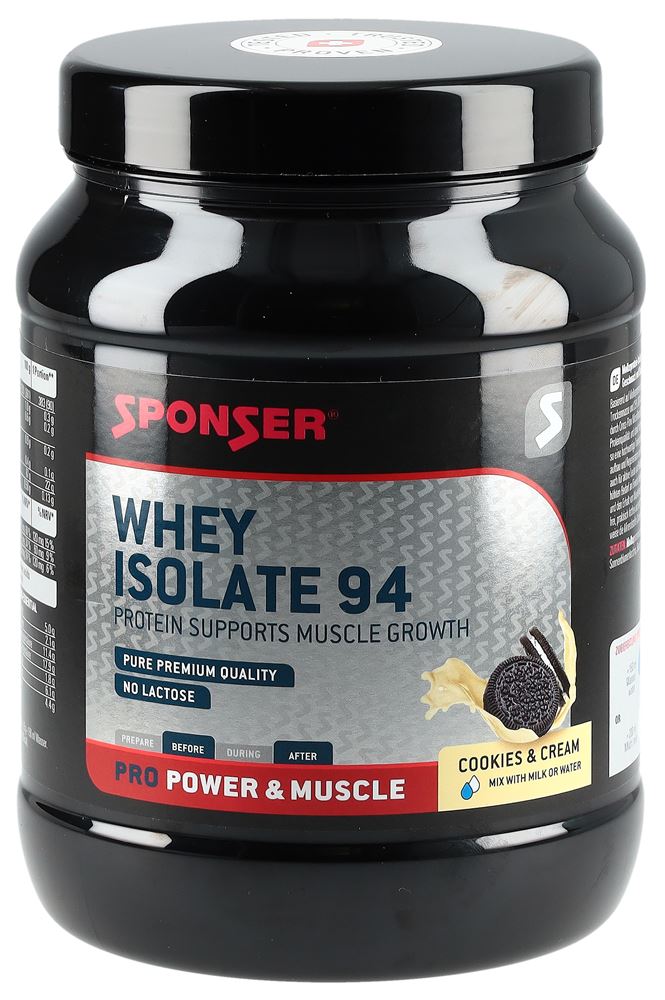 SPONSER Whey Isolate 94, Hauptbild