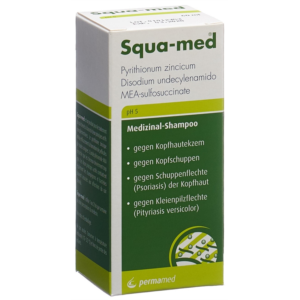 SQUA-MED shampooing médicinal, image 2 sur 4