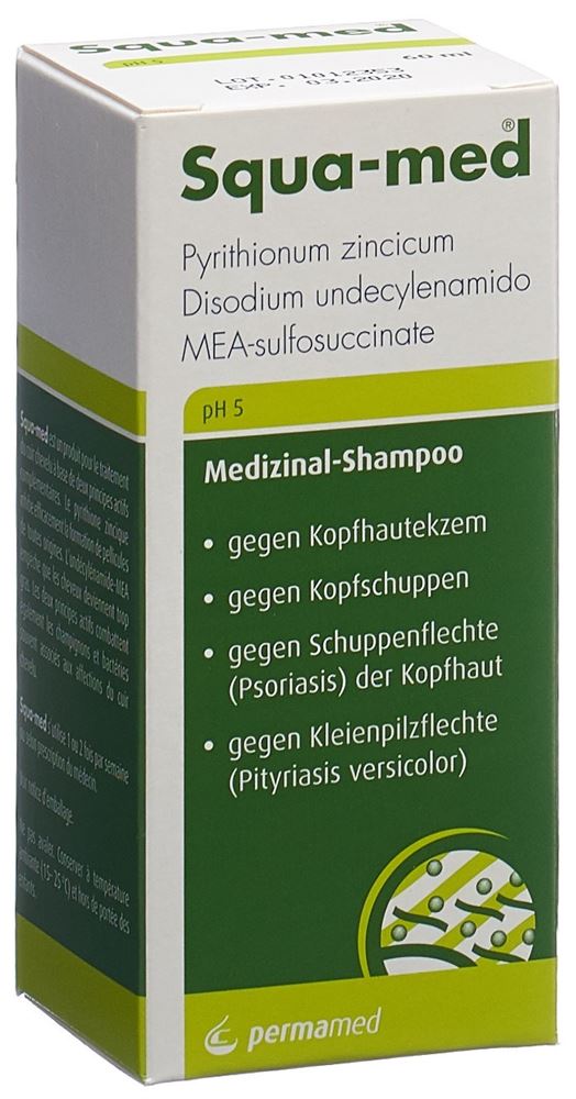 SQUA-MED shampooing médicinal