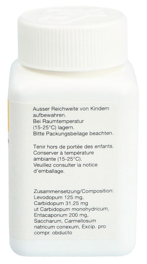 STALEVO cpr pell 125/31.25/200mg bte 100 pce, image 2 sur 3