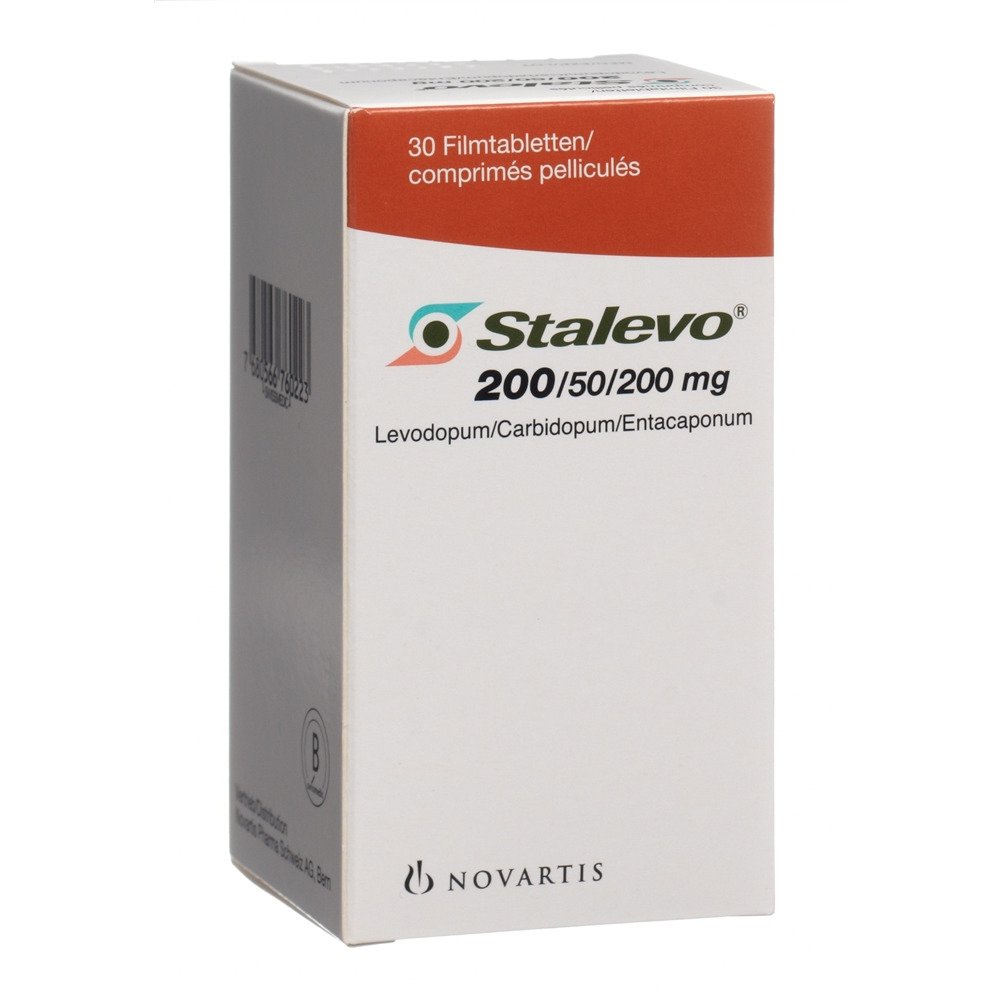 STALEVO cpr pell 200/50/200mg bte 30 pce, image principale