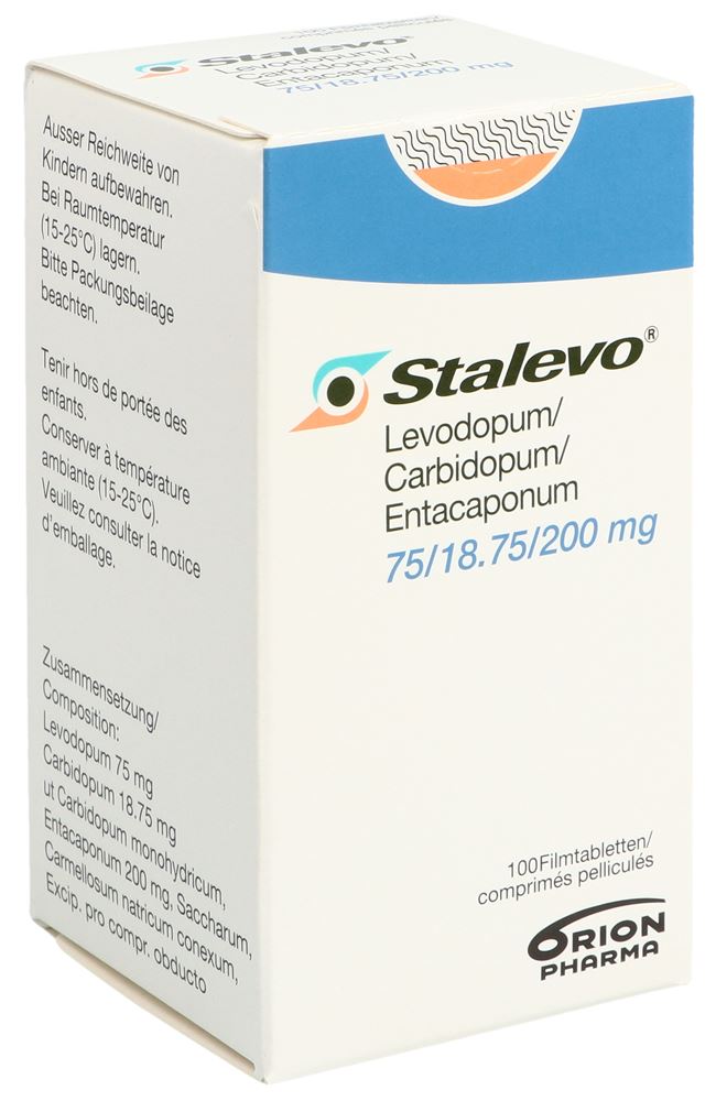 STALEVO cpr pell 75/18.75/200mg bte 100 pce, image principale