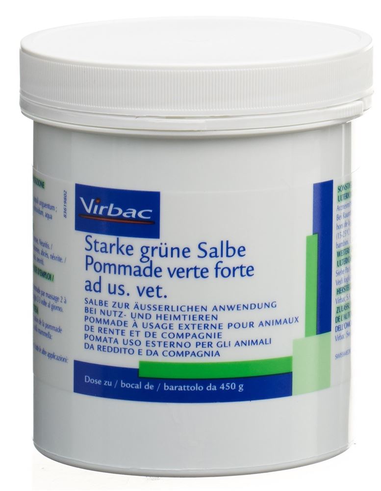 Starke grüne Salbe Salbe ad us vet. 450 g
