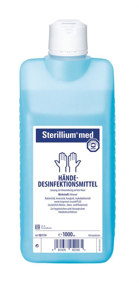 STERILLIUM med Händedesinfektion, Hauptbild