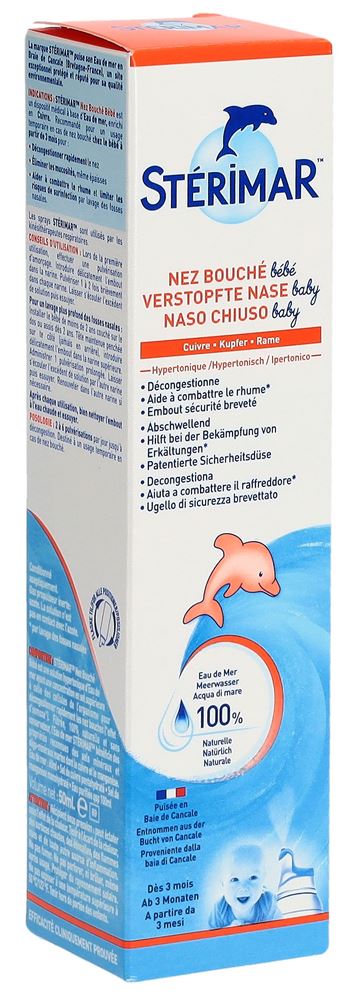 STERIMAR nez bouché bébé
