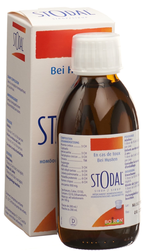 STODAL sirop fl 200 ml, image 2 sur 5