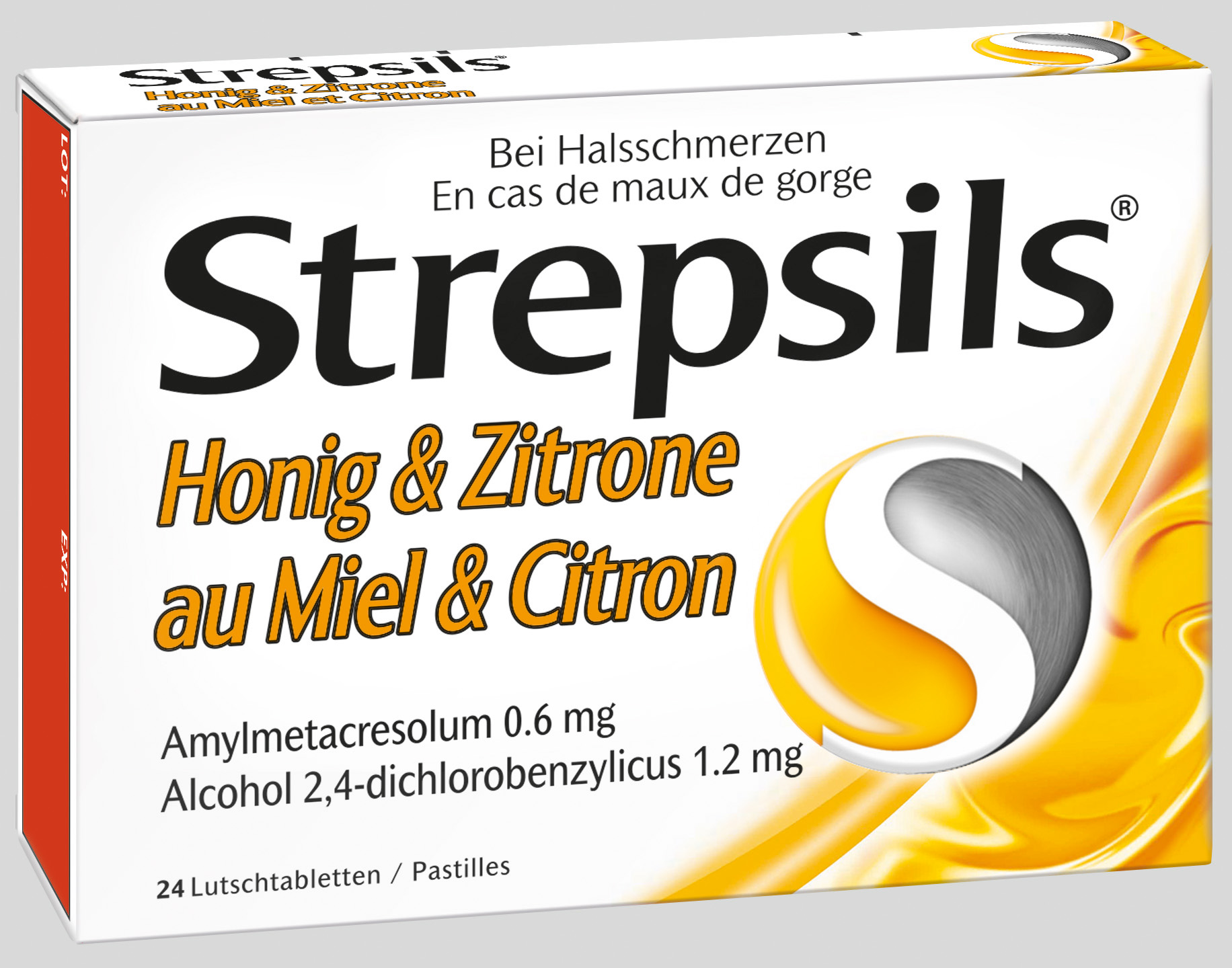 Strepsils cpr sucer miel & citron blist 24 pce