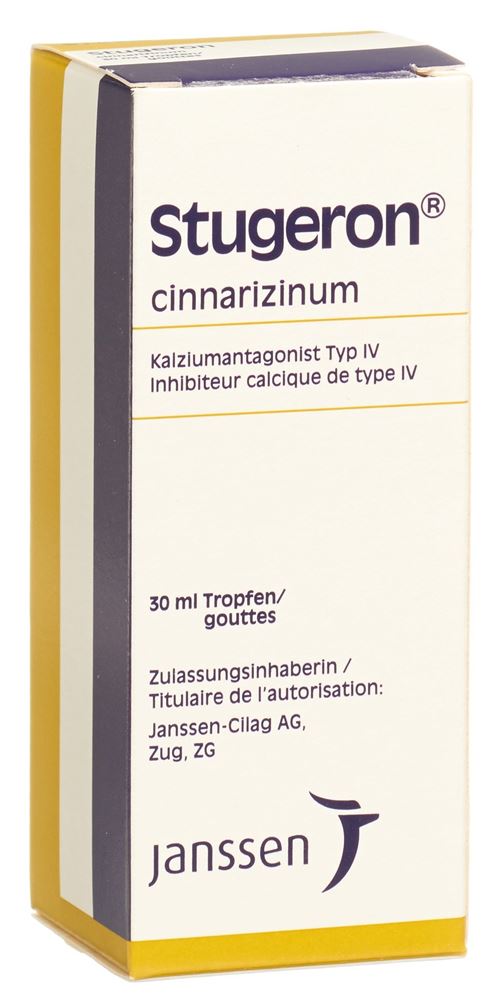 STUGERON gouttes 75 mg/ml fl 30 ml