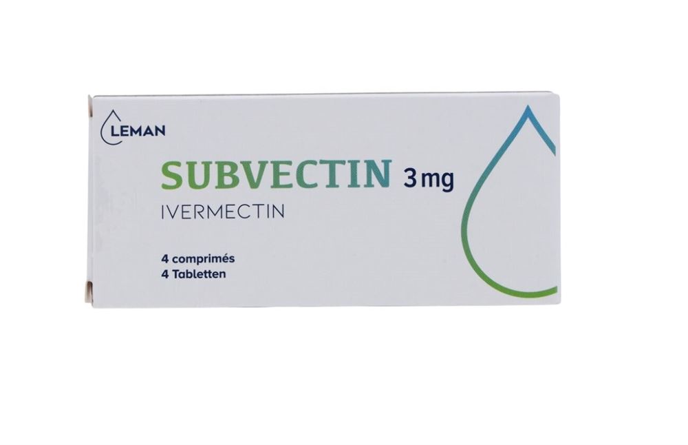 SUBVECTIN cpr 3 mg blist 4 pce, image principale