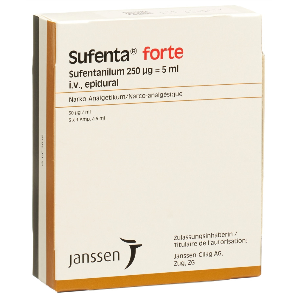 SUFENTA forte 250 mcg/5ml