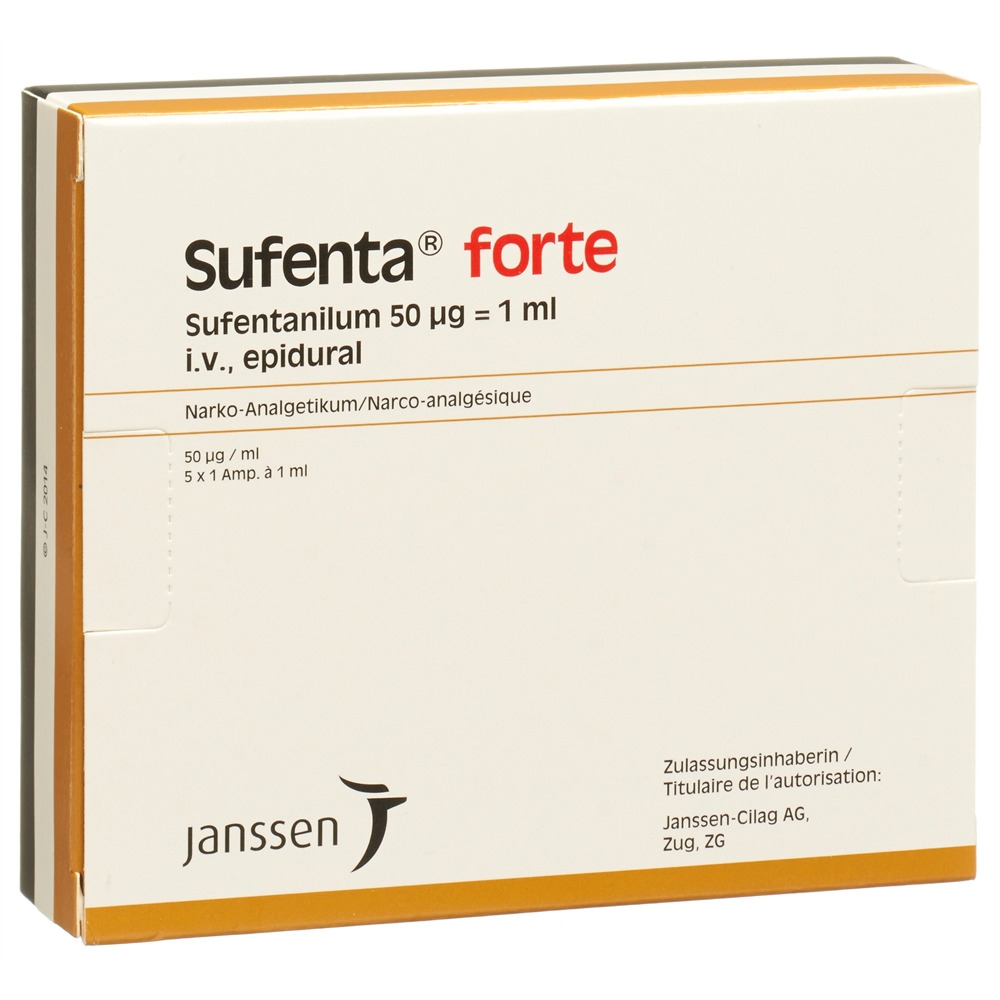 SUFENTA forte 50 mcg/ml