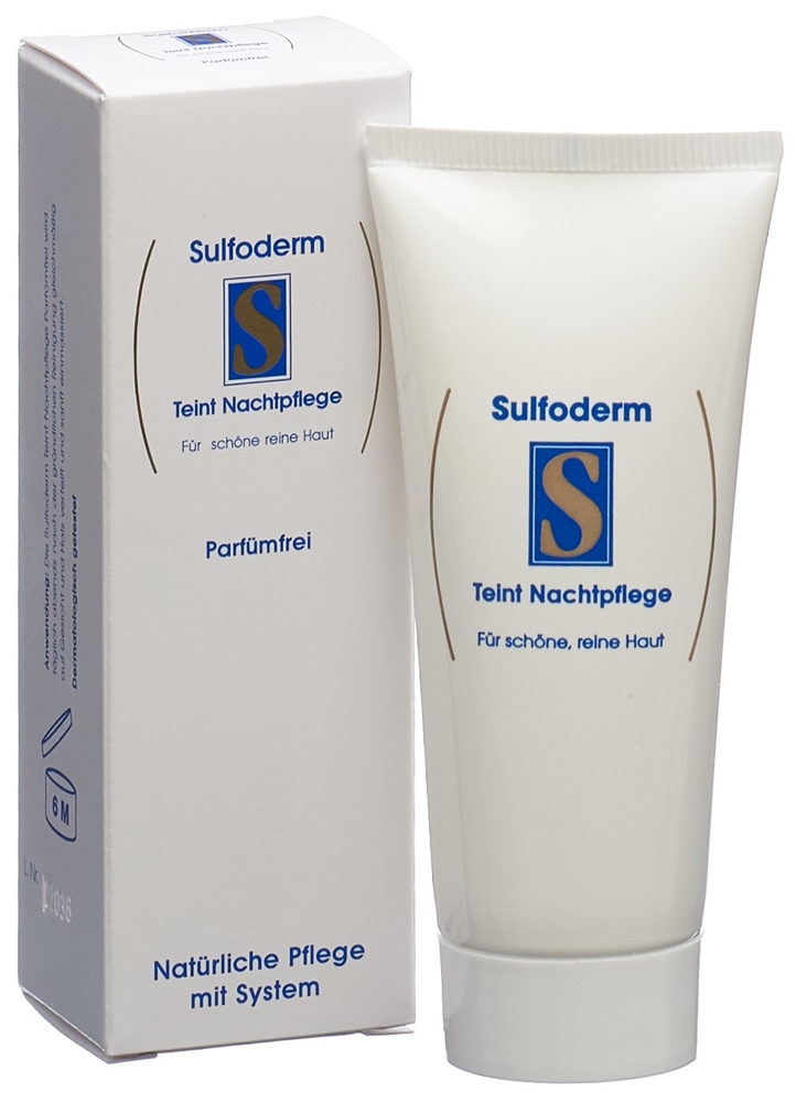 Sulfoderm S teint crème nuit, image 2 sur 3