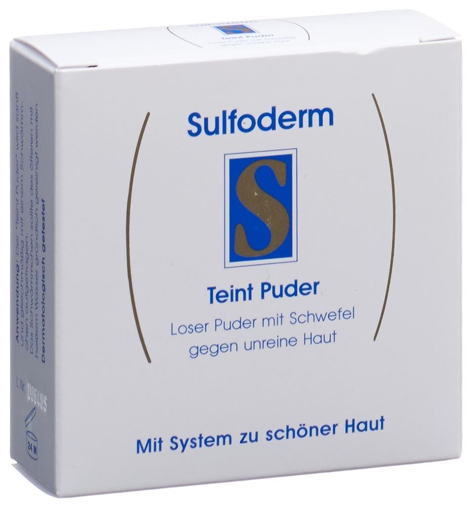 Sulfoderm S teint poudre