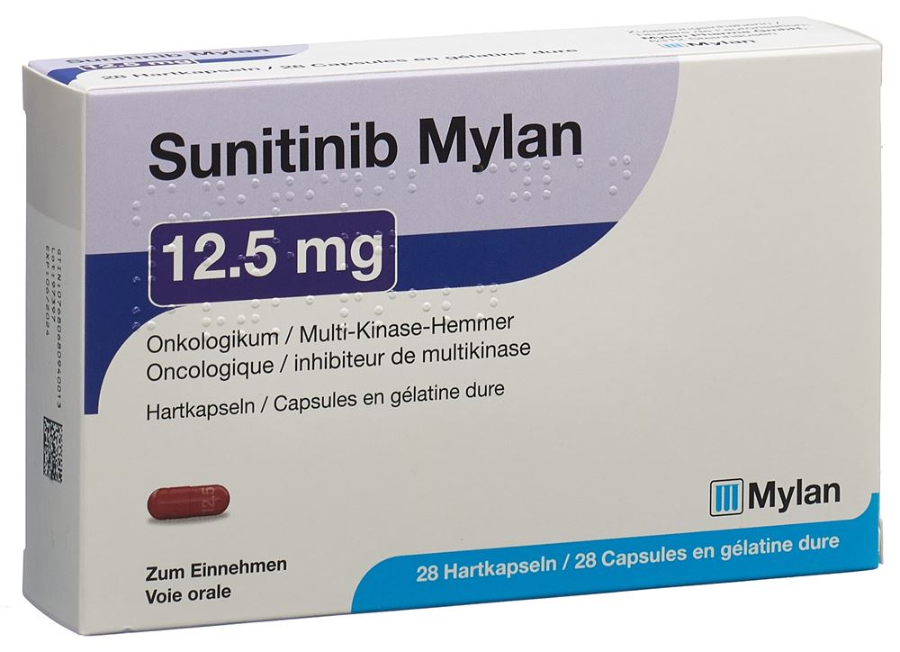 SUNITINIB Mylan 12.5 mg, image principale