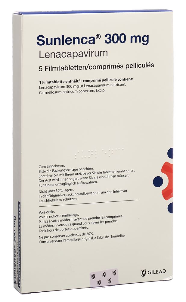 SUNLENCA cpr pell 300 mg blist 5 pce