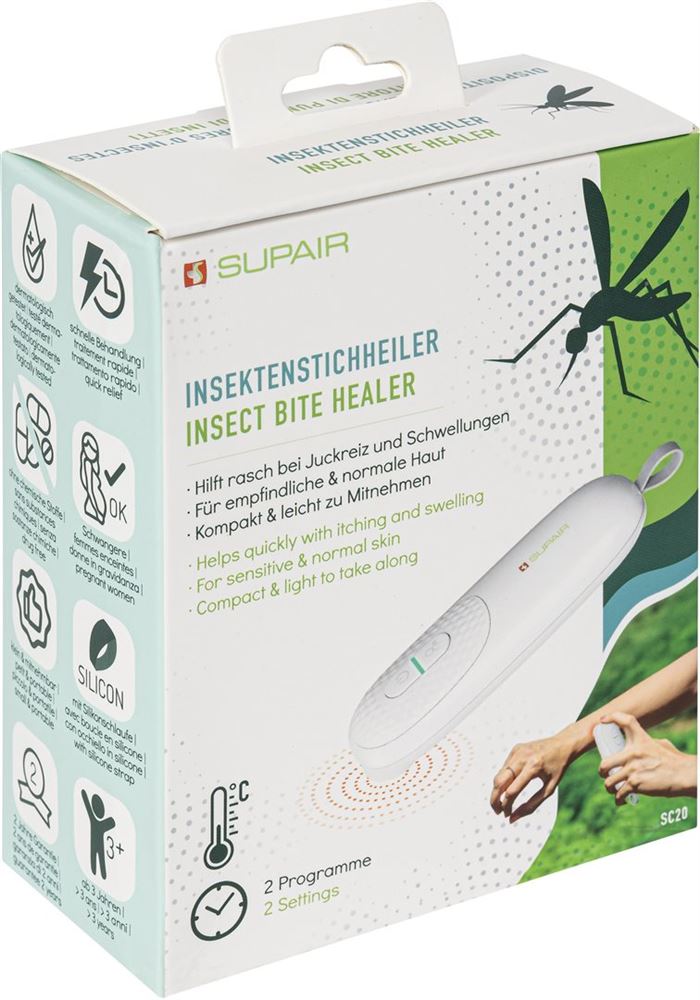 SUPAIR dispositif soulageant les piqûres d’insectes
