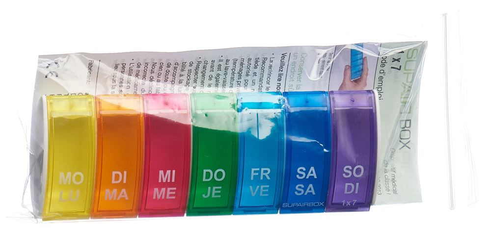 SUPAIR 1x7 Wochendispenser