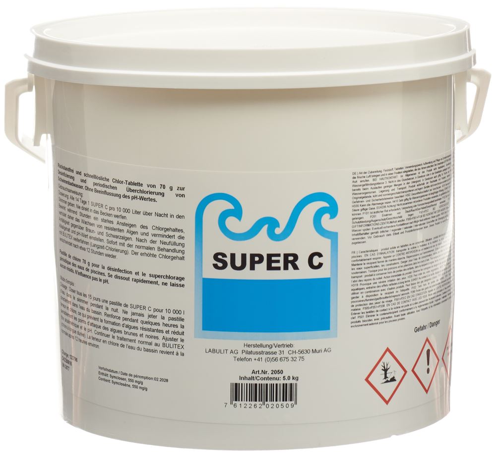 SUPER C comprimés superchlorage, image principale