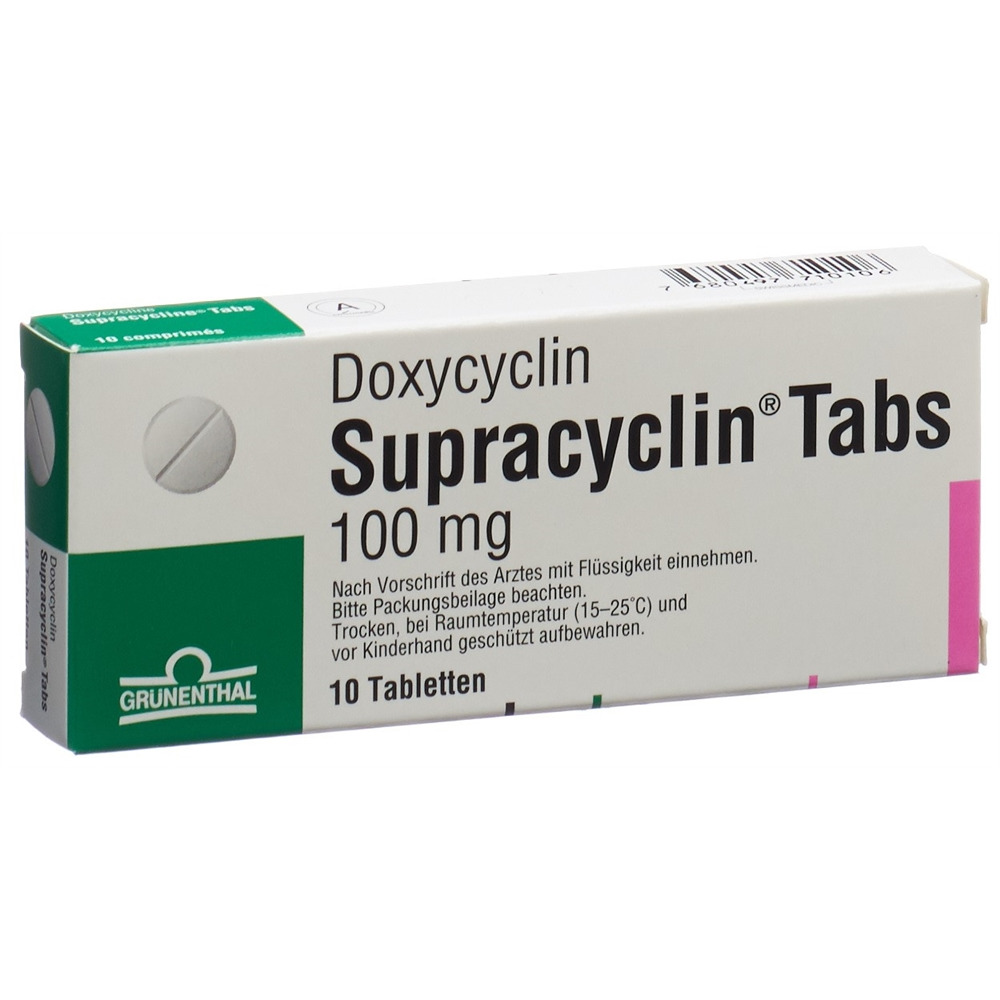 SUPRACYCLIN Tabs 100 mg, Hauptbild