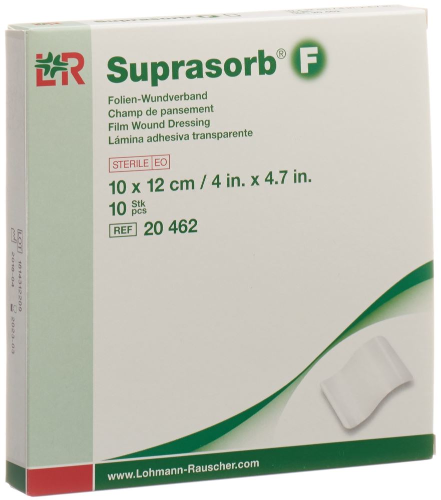 SUPRASORB F Folien Wundverband