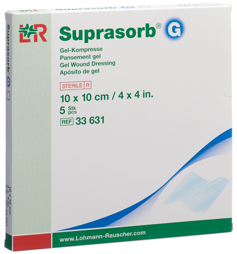 SUPRASORB G Gel-Kompresse, Hauptbild