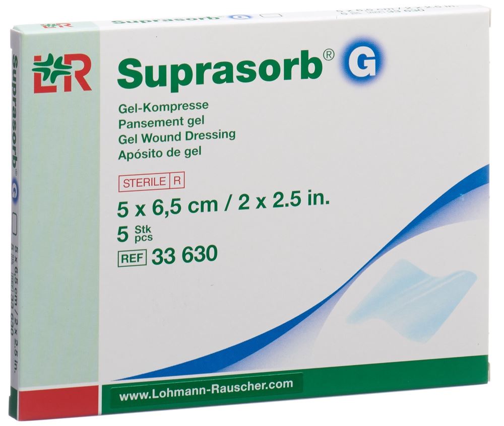 SUPRASORB G Gel-Kompresse, Hauptbild