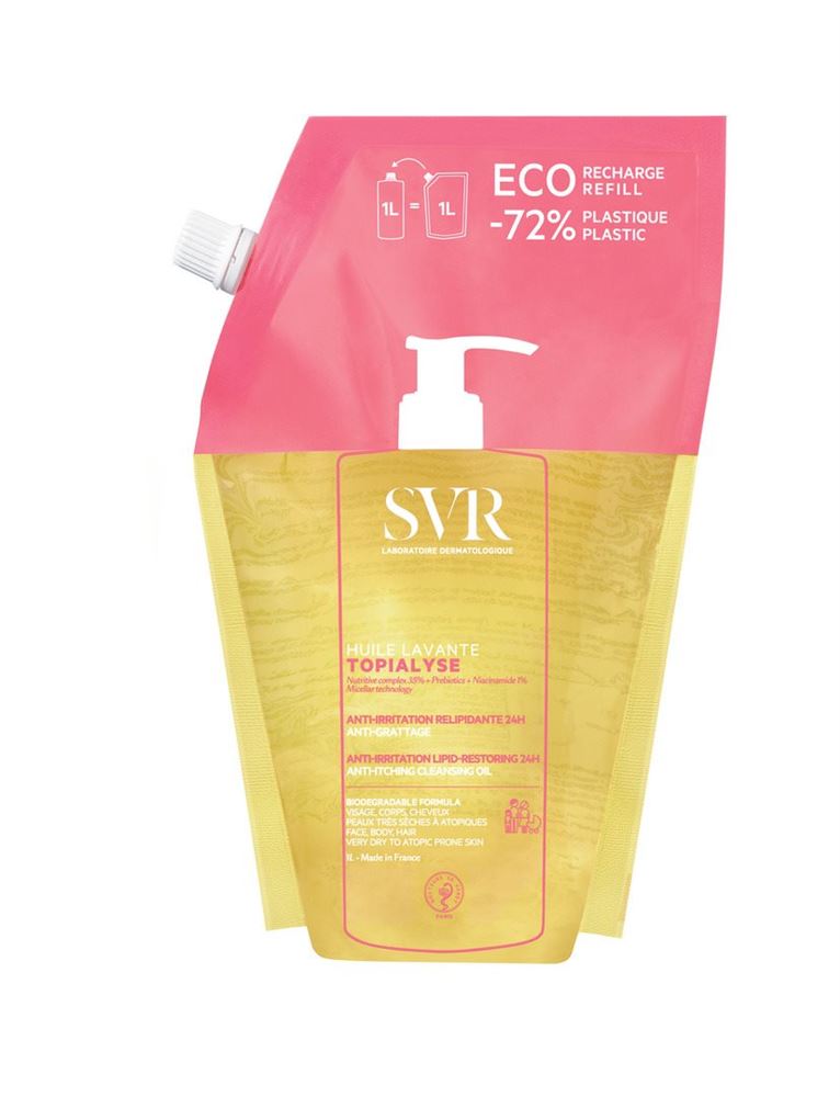 SVR TOPIALYSE Huile Lavante Recharge